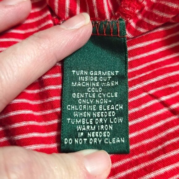 Ralph Lauren Red Striped Nautical Cotton Tee Shirt Sz 2X - Picture 7 of 7